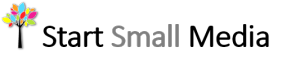 Start Small Media logo white gray 533x134