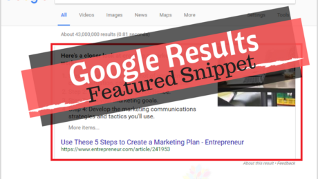 google results featured snippets border