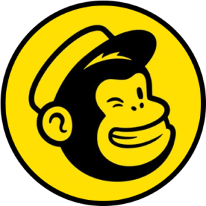 mailchimp circle black outline
