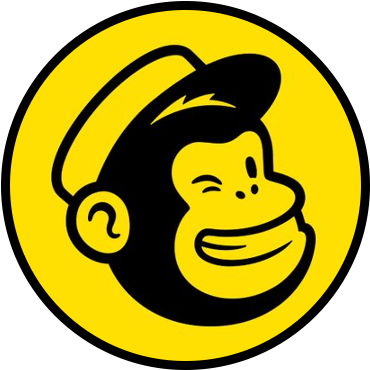 mailchimp circle black outline