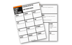 blog outline free download
