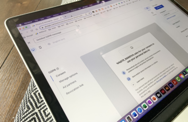 google adsense GDPR message UK