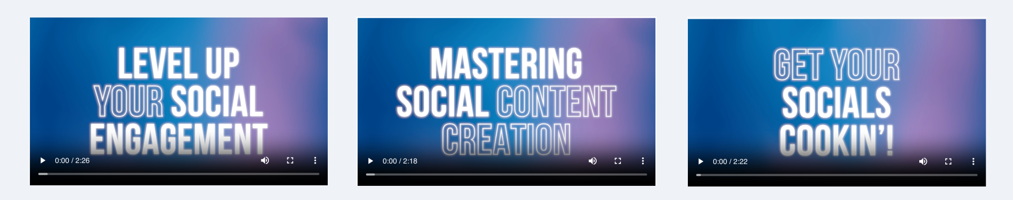 shop local accelerator videos