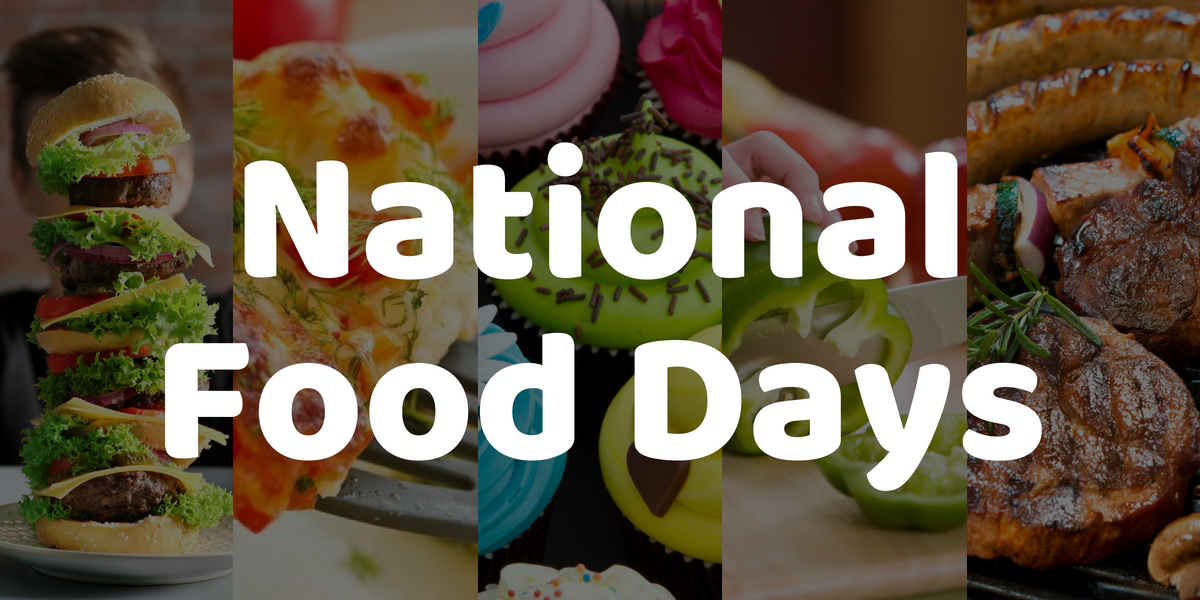 National Food Days Calendar 2025